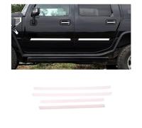 LzDQF Bandes Autocollantes de décoration de Voiture pour Accessoires de décoration extérieure de Voiture pour Hummer H2 2003-2009 ABS/chromé.