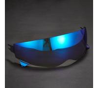 LzDQF Visiere Casque Moto,Casque Pare-Vent Casque Lentille,pour Scorpion EXO Combat/Covert-X Remplacement de Visière de Casque.,H