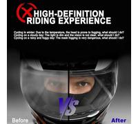 LzDQF Visiere Casque Moto,Casque Pare-Vent Casque Lentille,pour Shark Spartan GT/GT Pro/RS VZ300 Remplacement de Visière de Casque.,A