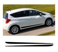 LzDQF Voiture Décalque de Latérale de Corps Jupe,pour Nissan Note NISMO S Power 2014-2021 Bande Latérale Jupe Seuil Autocollant.