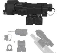 LZEFIA Boîtier de Batterie Tactique MAWL-C1 Boîtier de Batterie modulaire Airsoft Gear Lightweight Battery Case Paintball Hunting Equipment Model Battery Box