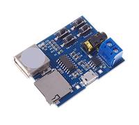 Lzeouean DéCodeurs Perte Mp3 DéCodage Amplificateur de Lecteur MP3 Module Audio Mp3 Decoder Board Support TF Card USB