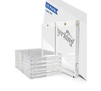 Lzerking Lot de 12 porte-cartes magnétiques One Touch pour échange, baseball, cartes de sport