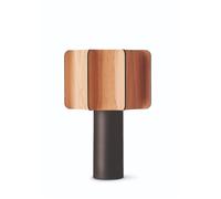 LZF Lamps Kactos Table Tischleuchte, cerisier naturel, base noir