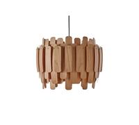 LZF Lamps Maruja Suspension Pendelleuchte, cerisier naturel, canopy noir