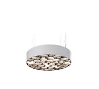LZF Lamps Spiro Suspension Pendelleuchte, gris / blanc mat