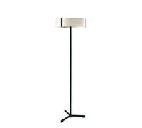 LZF Lamps Thesis Floor Stehleuchte, blanc ivoire / noir mat