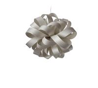 LZF LUZIFER lampe à suspension AGATHA BALL (Gris - Vernis à bois)