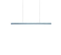 LZF LUZIFER lampe à suspension I-LINE SHORT rosace blanc dimmer DALI 3000K (Bleu Marine - Vernis à bois)