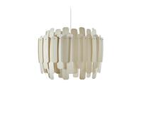 LZF LUZIFER lampe à suspension MARUJA rosace blanc (Blanc ivoire - Vernis à bois)