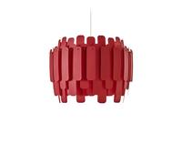 LZF LUZIFER lampe à suspension MARUJA rosace blanc (Rouge - Vernis à bois)