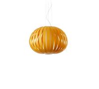 LZF LUZIFER lampe à suspension POPPY SMALL (Jaune - Vernis à bois)