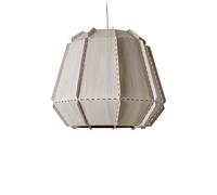 LZF LUZIFER lampe à suspension STITCHES BAMAKO (Gris - Vernis à bois)