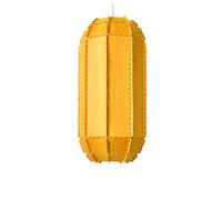 LZF LUZIFER lampe à suspension STITCHES TOMBUCTÚ (Jaune - Vernis à bois)
