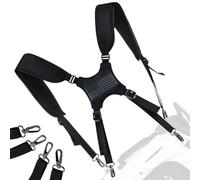 LZFAN Sangles de sac de golf, double bandoulière de rechange universelle en cuir synthétique pour sac de golf (double bandoulière)