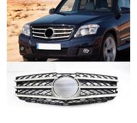 LZGQAZ Calandre Avant de Voiture pour Mercedes Benz Glk Class X204 Glk250 Glk350 2008 2009 2010 2011 2012, Calandre de Pare-Choc Avant Grille Radiateur, Accessoires Voiture
