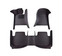 LZGQAZ Tapis Voiture pour Mercedes Benz GLC X254 2023-2024, Couverture ComplèTe Cuir Tapis de Sol ImperméAble AntidéRapant Interieur Accessoires,Black-Red