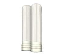 LZH FILTER 1812 Membrane D'ultrafiltration 10 Pouces, Membrane D'ultrafiltration À Fibres Creuses 0,01 Micron, Utilisée pour Filtration Inversée Via Un Système Purification par Perméation (2 Pièces)