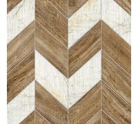 LZH-LP Papier peint autocollant 44x300CM 3D en bois marbré - Décollez et collez - Papier de contact - 3 couches avec feuille d'aluminium - Film décoratif amovible pour meubles d'armoire