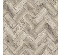 LZH-LP Papier Peint Autocollant, 44x600CM Bois Patchwork Ombres Lumineuses 3D Papier Contact Décoller Coller Vinyle Film Décoratif Amovible pour Armoires Murales