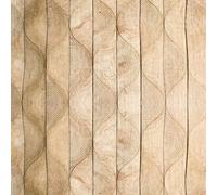 LZH-LP Papier peint autocollant avec grain de bois, 44x600CM coutures géométriques, papier de contact amovible et collant, bois clair, film décoratif amovible pour meubles d'armoire