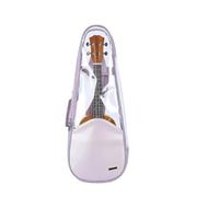 LZHAOHE Sac à dos imperméable pour ukulélé de concert en polyuréthane avec fenêtre transparente et design ergonomique, C, Taille unique