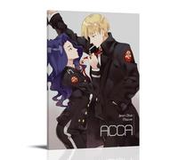 LZHCSCDY ACCA 13-Territory Inspection Dept Classic Hot Anime Series Poster sur toile Décoration murale Décoration Chambre à coucher 20 x 30 cm Style cadre