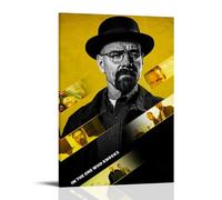 LZHCSCDY Breaking BadClassic Movie Wonderful TV Series Poster sur toile Décoration murale pour chambre à coucher 50 x 75 cm Style cadre