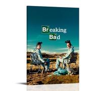 LZHCSCDY Breaking BadClassic Movie Wonderful TV Series Poster sur toile Décoration murale pour chambre à coucher 30 x 45 cm Style cadre