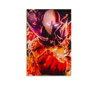 LZHCSCDY One-Punch Man - Impression sur toile de la série Anime classique - Décoration murale pour chambre à coucher - 30 x 45 cm - Style sans cadre