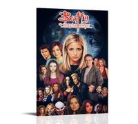 LZHCSCDY Poster sur toile Buffy contre les vampires - Décoration murale pour chambre à coucher - 30 x 45 cm - Style cadre