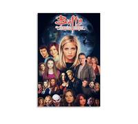 LZHCSCDY Poster sur toile Buffy contre les vampires - Superbe série télévisée classique - Décoration murale pour chambre à coucher - 20 x 30 cm - Style sans cadre