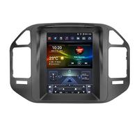 LZHIF Radio à Écran Tactile Android 15 de 9,7 Pouce pour Mitsubishi Pajero V73 V77 V68 V75 V78 2004-2011,Lecteur Vidéo,Navigation GPS,Mise en Miroir D'écran,Commande Au Volant Bluetooth