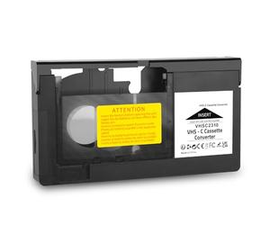 LZHIOs Convertisseur VHS vers numérique, adaptateur cassette VHS-C compatible avec caméscopes JVC/RCA/VHS-C/SVHS, convertit les bandes VHS en numérique via USB, pas pour 8 mm/MiniDV/Hi8