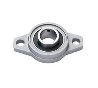 LZIKKGKI Roulement à palier à Bride Auto-alignant en Alliage de Zinc KFL005, diamètre 25 mm, alésage 25 mm, K005 FL005