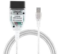 LZLRUN K+CAN K+DCAN Outil de diagnostic de voiture Câble OBD USB Interface avec interrupteur pour BMW avec codage FT232RL NCS Programmation Winkfp Tool32
