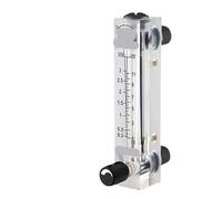 LZM-15ZT 1/4 "BSPT femelle panneau flotteur débitmètre gaz liquide débitmètre d'air rotamètre avec vanne de commande(0.1-1.4 LPM Water)