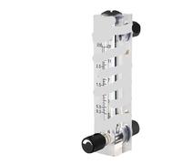 LZM-15ZT 1/4 "débitmètre à flotteur à panneau femelle débitmètre d'air liquide de gaz rotamètre avec vanne de commande(0.1-1.4 LPM Water)