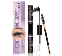LZM Colle Faux Cils Individuel - Lash Bond Et Seal 2 in 1 Forte Tenue Colle Extension Cils Diy Cluster Lashes Glue (5ml+5ml)