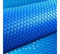 LZMZMQ bache Bulle Piscine Couverture De Piscine 1m/2m/3m/4m/5m/6m/7m/8m/9m/10m, Couverture À Bulles d'eau Solaire Ronde/résistante/en Forme De Rein/Piscine Ovale, avec Œillets Bâche(1X1m/3X3ft)