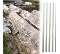 LZMZMQ Cerceau De Serre De Jardin Arceau De Support De Serre Tunnel Bas pour Filet, Arceaux De Toile D'ombrage De Lit De Jardin Arqué, Tige Ronde en Fibre De Verre(4mm(3/20")-100cm(3.3ft))