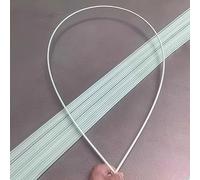 LZMZMQ Cerceau De Serre De Jardin Arceaux De Support Pliables pour Tunnels De Jardin, Mini-Serre en Tissu D'ombrage, Piquets De Tente pour Plantes Arquées Résidentielles(50pcs,8mm(3/10")-400cm(13ft))