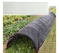 LZMZMQ Cerceau De Serre De Jardin Cadres De Support De Serre 100/200/300/400 Cm pour Toile Pare-Soleil, Arceaux De Tunnel De Jardin Antirouille DIY, Protégez Vos Légumes(30pcs,4mm(3/20")-180cm(71"))