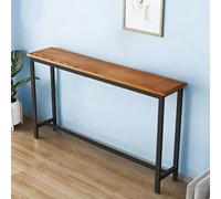 LZMZMQ Meuble Derriere canapé Table D'entrée Moderne Étroite, Tables Console Longues Et Étroites, Derrière L'étagère du Canapé pour Le Foyer/Chambre/Bureau(#B,100x15x80cm/39.4x6x31.5in)