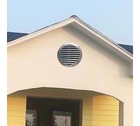 LZMZMQ Trappe de Visite Grilles d'aération de pignon pour Maisons, Couvercle étanche pour Trappe de Visite, Installation encastrée, Grille d'aération décorative en Acier Inoxydable(55cm/21.6in)