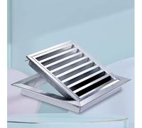 LZMZMQ Trappe de Visite Trappe D'accès Murale Et Plafond, Grilles D'aération Étanches, Personnalisable, Panneau De Porte De Gaine Technique avec Serrure À Charnière.(25x25/64x64cm)