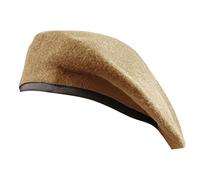 LZPCarra Bérets pour femme - Style artiste - Casquette de casque, café, S