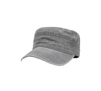 LZPCarra Denim Casquettes Coton Flat Top Cap Outdoor Sports Baseball Casquette Casual Chapeau de Soleil Unisexe Lessive Casquettes Linge Noir, gris, taille unique