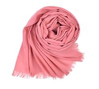 LZPCarra Écharpe à pompons en tulle doux pour femme et fille - Pour soirée formelle - Robe de mariée - Demoiselle d'honneur - Écharpe pour mariage - Couleur unie - Longue écharpe à œillets, c, taille