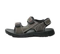 LZPCarra Sandales d'été pour homme - Sandales ouvertes - Confortables - Antidérapantes - Décontractées - Douces et légères - Sandales plates, marron, 47 EU